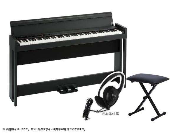KORG コルグ C1 Air-BK キーボードベンチセット【ローン分割手数料0%(12回迄)】