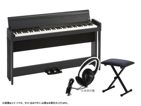 KORG コルグ C1 Air-WBK キーボードベンチセット【ローン分割手数料0%(12回迄)】