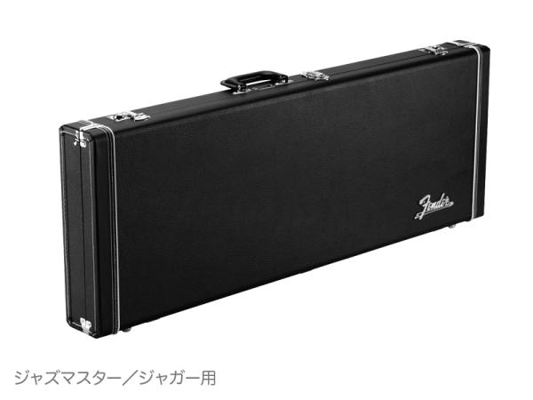 Fender ( フェンダー ) Classic Series Wood Case Jazzmaster / Jaguar  ハードケース 純正 エレキギター用 ジャズマスター ジャガー 木製ケース 黒 ブラック