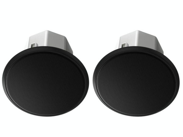 Pioneer パイオニア CM-C54T K (BK / ブラック)  (2本/ペア) ◆ 4インチ 2way同軸 設備用天井埋め込み型 スピーカーシステム・シーリング型
