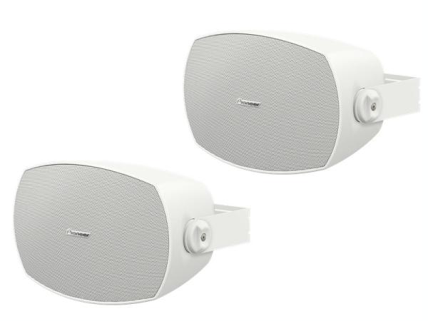 Pioneer パイオニア CM-S56T W (ホワイト)  (2本/ペア) ◆ 6インチ 2way 商用空間用 サーフェスマウント スピーカーシステム 露出型