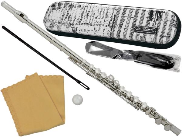 ZEFF ( ゼフ ) フルート ZFL30 銀メッキ Eメカニズム カバード 管楽器 C管 flute ZFL30 セット I 北海道
