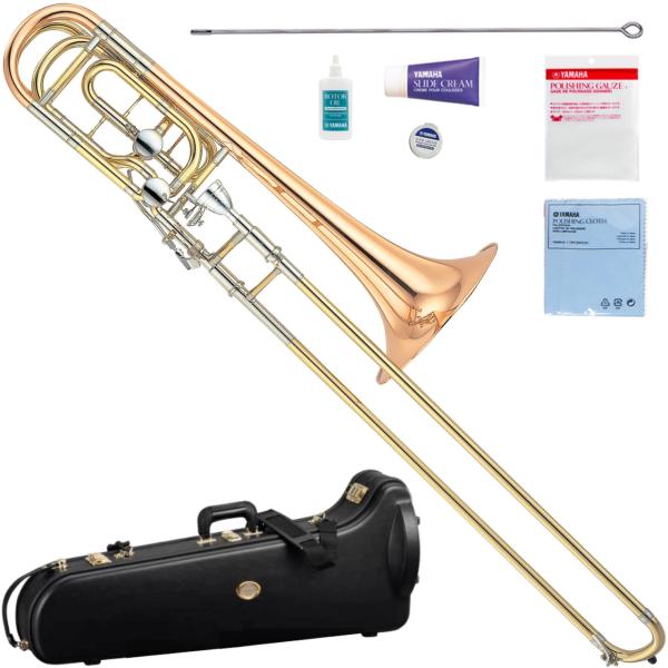 YAMAHA ( ヤマハ ) YBL-822G バストロンボーン ゴールドブラスベル 太管 ダブルロータリー 日本製  カスタム Xeno Bass Trombone　北海道 沖縄 離島不可