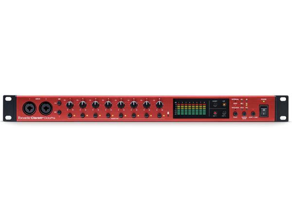Focusrite フォーカスライト CLARETT+ OctoPre・マイクプリアンプ