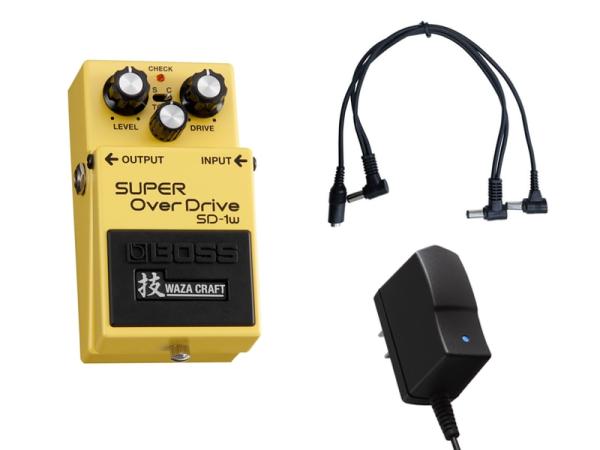 BOSS ( ボス ) SD-1W＋PSA-100S2＋DC-3 SUPER OverDrive 技 Waza Craft