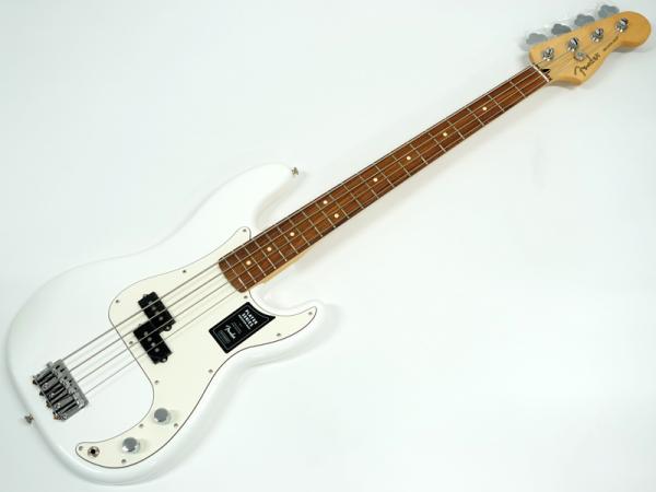Fender ( フェンダー ) Player Precision Bass Polar White / Pau Ferro【Mex プレシジョン・ベース  】