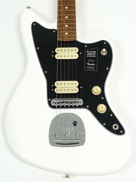 極美品✴︎FENDER PF Jazzmaster Fender フェンダー Player Jazzmaster Polar White / Pau Ferro