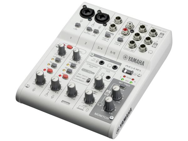 YAMAHA ヤマハ AG06MK2 W ホワイト