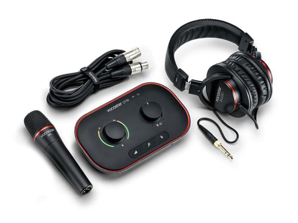 Focusrite フォーカスライト Vocaster One Studio・ポッドキャストに必須のプロダクションキット