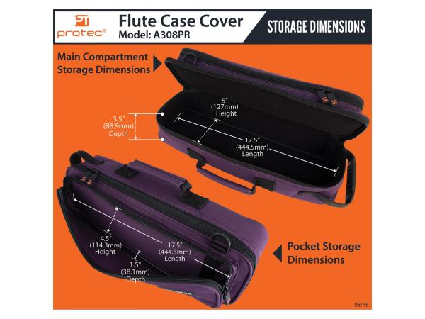 PROTEC プロテック BM308 フルート ケース ABS樹脂製 セミハード