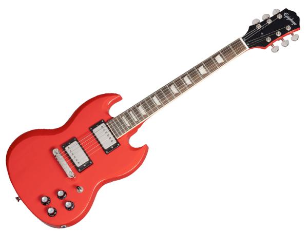 Epiphone エピフォン Power Players SG Lava Red パワープレイヤー 7/8 サイズ SG エレキギター