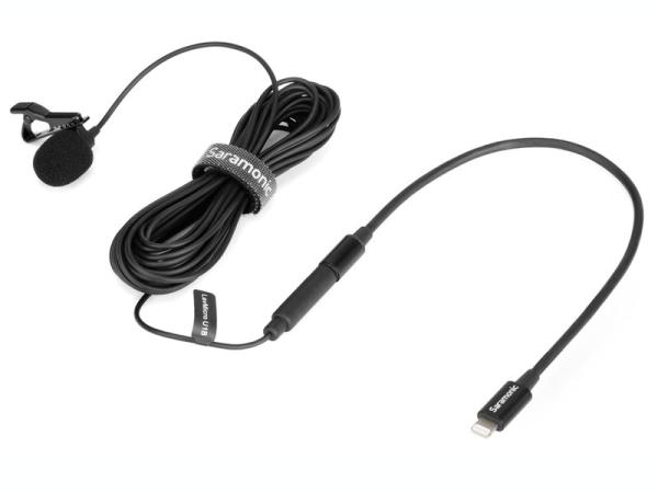 Saramonic サラモニック LavMicro U1B ◆ クリップオンマイク iOS用 Lightning接続 6m