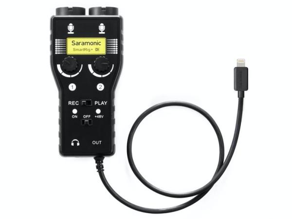 Saramonic サラモニック SmartRig+ Di (2ch) ◆ オーディオインターフェイス iOS用 Lightning接続