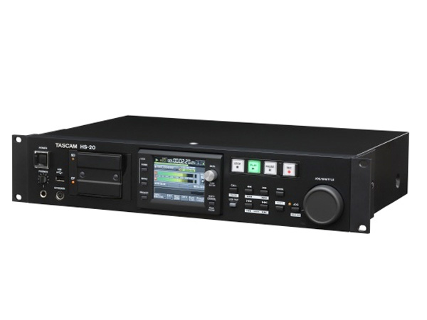 TASCAM タスカム HS-20 ◆ 2chレコーダー・プレーヤー・クライアント機能搭載
