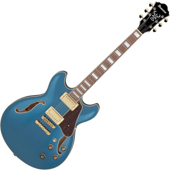Ibanez ( アイバニーズ ) AS73G PBM セミアコ エレキギター  Prussian Blue Metallic HOLLOW BODY SPOT生産モデル  