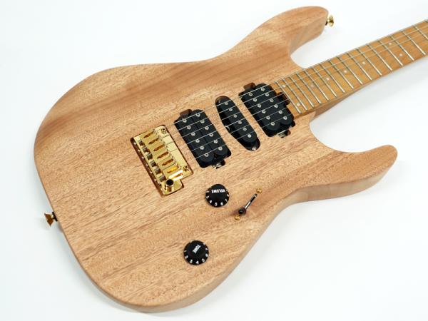 シャーベル＜SH＞日本製・ナチュラル Charvel シャーベル Pro-Mod DK24 HSH 2PT CM Mahogany Natural