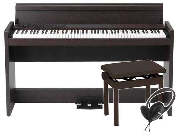KORG コルグ LP-380U RW 高低自在椅子セット
