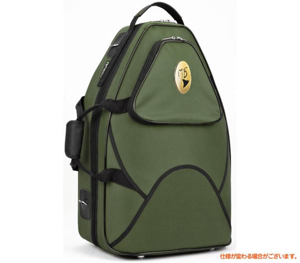 Marcus Bonna マーカスボナ MB5st MGR デタッチャブル ホルン ケース モスグリーン ナイロン リュック セミハードケース ベルカットモデル 以下対応不可 北海道 沖縄 離島