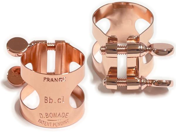 Bb CL Pink Gold Plated クラリネットリガチャー Bb CL Pink Gold Plated クラリネットリガチャー