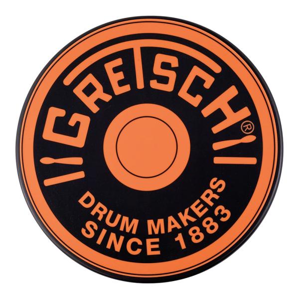 GRETSCH グレッチ 練習用パッド GREPAD12O / 12"PAD ORANGE 【 ロゴ プリント トレーニングパッド 】