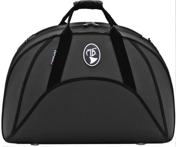 Marcus Bonna マーカスボナ MB7C BK デタッチャブル ホルン ケース ブラック コンパクト ナイロン リュック セミハードケース ベルカット 横置き MB-7　北海道 沖縄 離島不可 