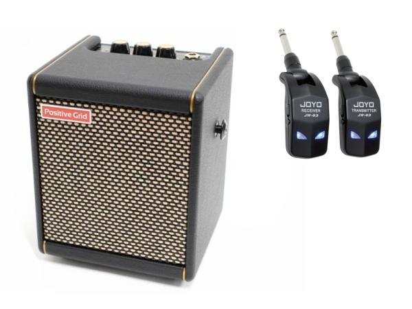 POSITIVE GRID ( ポジティブグリッド ) Spark MINI Black＋JW-03 