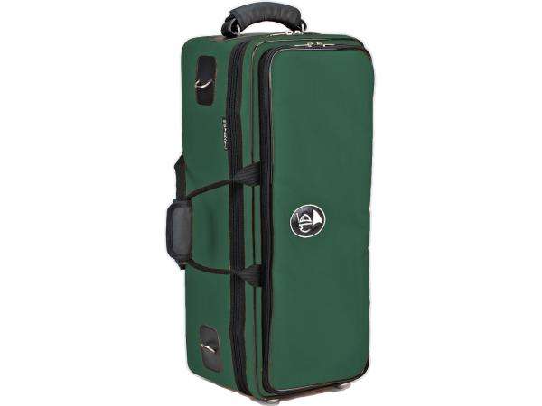 Marcus Bonna マーカスボナ MB02TP DGR トランペット ダブル ケース ダークグリーン ナイロン製 セミハードケース Trumpet double case 北海道 沖縄 離島不可