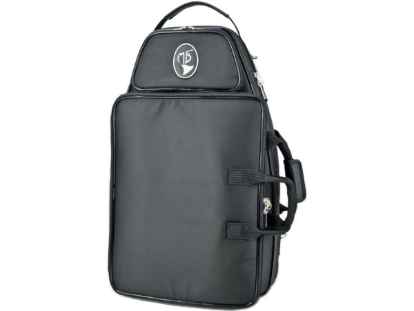 Marcus Bonna マーカスボナ MB02TPFL BK トランペット ダブル ケース ブラック ナイロン製 フライトケース セミハード Trumpet double flight case 　北海道 沖縄 離島不可