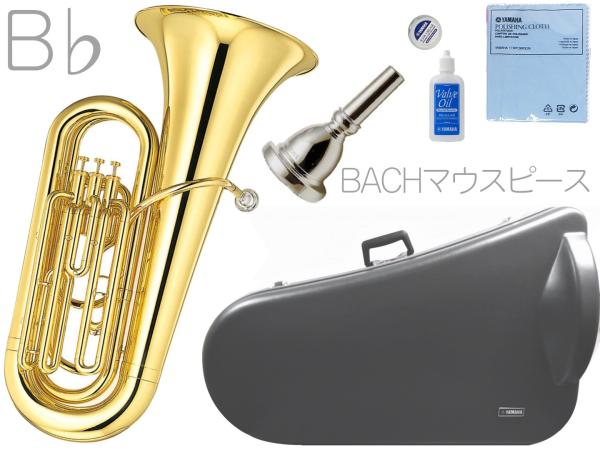 YAMAHA ヤマハ YBB-105 B♭ チューバ 3ピストン 日本製 ラッカー 管体 ピストンチューバ 管楽器 tuba セット C　北海道 沖縄 離島 代引 不可