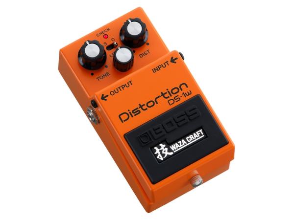 BOSS ボス DS-1W Distortion   ディストーション  コンパクト エフェクター  ボスコン  WAZAクラフト 技 歪 ボスコン 日本製 銀ネジ made in japan