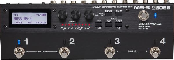 BOSS ボス MS-3＋PS-0C BLK＋DCIS10R マルチエフェクター