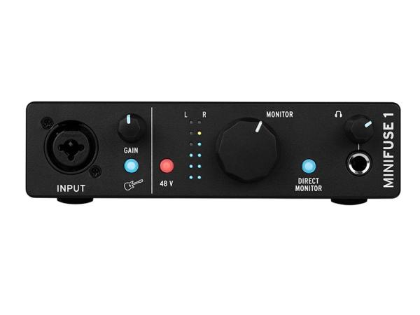 Arturia アートリア MINIFUSE 1 BLACK・オーディオインターフェイス