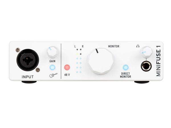 Arturia アートリア MINIFUSE 1 WHITE・オーディオインターフェイス