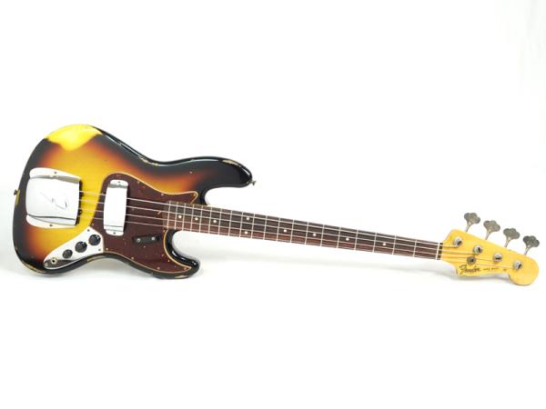 Fender Custom Shop 1961 Jazz Bass Heavy Relic 3-Tone Sunburst USA