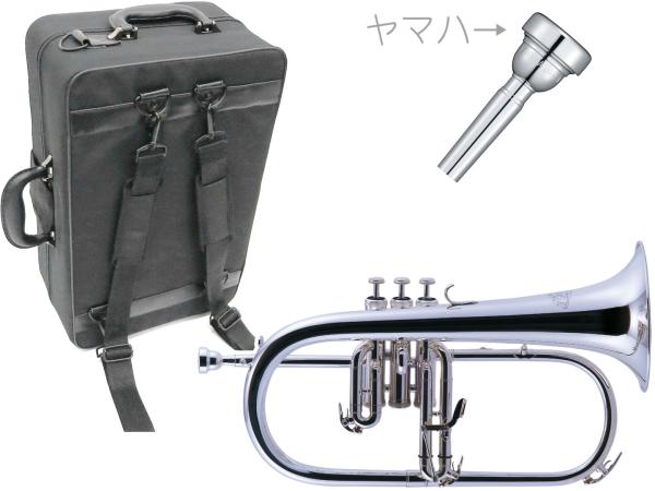 Jマイケル　B♭ポケットトランペット 管楽器　銀めっき　セミハードケース Jマイケル B♭ポケットトランペット 管楽器 銀めっき セミハード