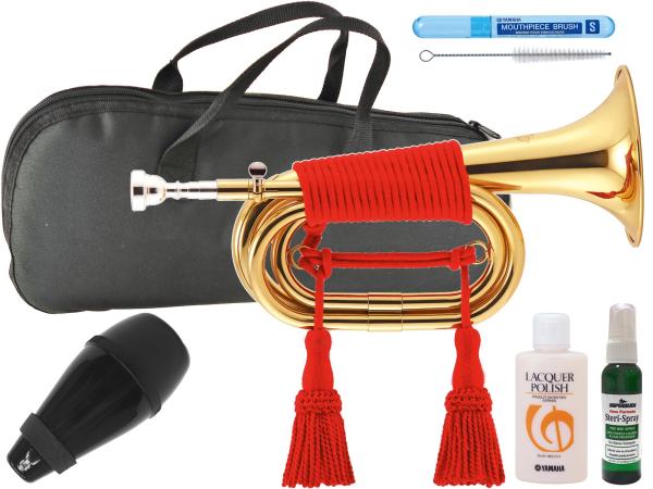 J Michael Jマイケル 3年保証 ATR-150A 信号ラッパ 三つ巻 ビューグル ストレート マウスピース セットC　北海道 沖縄 離島 代引き 同梱不可