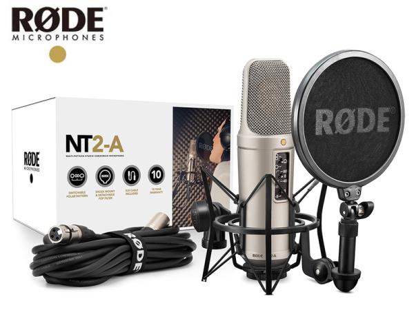 RODE ロード NT2-A マルチパターン・デュアル1インチ・コンデンサーマイク