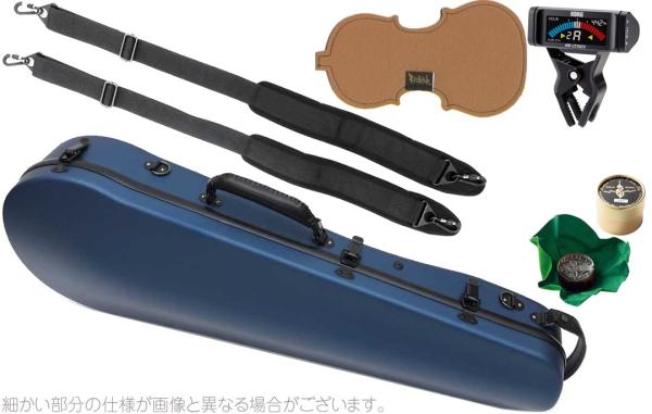 Carbon Mac カーボンマック CFA-2 サテン ビオラ ケース S-BLU リュック ハードケース サテンブルー blue viola cases セット F　北海道 沖縄 離島 代引き不可