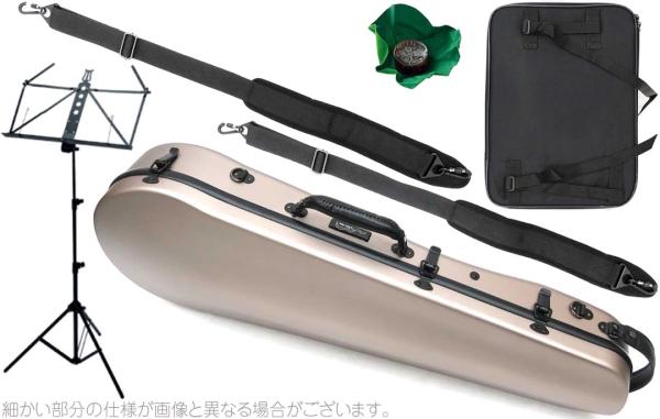 Carbon Mac カーボンマック CFA-2S サテン S-CPG ビオラ ハードケース シャンパンゴールド ケース champagne gold viola case セット G　北海道 沖縄 離島 同梱 代引不可