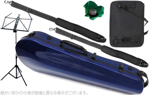 Carbon Mac ( カーボンマック ) CFA-2 スリム BLUE ビオラ ケース ブルー リュック ハードケース 青色  viola hard case セット G　北海道 沖縄 離島 同梱 代引不可