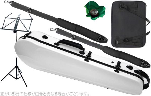 Carbon Mac ( カーボンマック ) CFA-2 スリム WHT ビオラ ケース ホワイト 白色 リュック ハードケース viola hard cases white セット G　北海道 沖縄 離島 同梱 代引不可