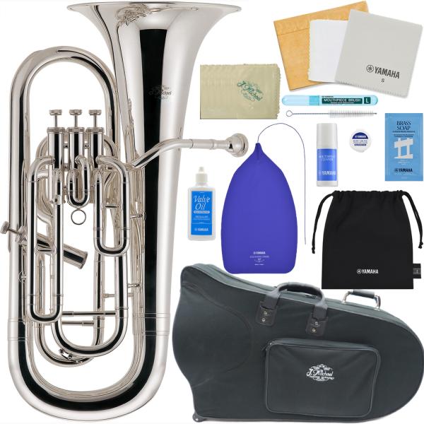 J Michael Jマイケル 3年保証 EU-1700S ユーフォニアム 銀メッキ  4ピストン シルバー セットE　以下は対応不可 北海道 沖縄 離島 代引き 同梱