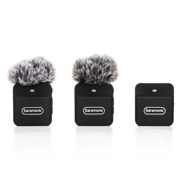 Saramonic サラモニック Blink100-B2 2.4G超小型ワイヤレスマイクシステム(送信機×2台、受信機×1台)