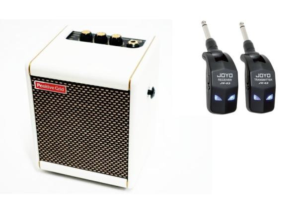 POSITIVE GRID ポジティブグリッド Spark MINI Pearl＋JW-03 ワイヤレスセット 