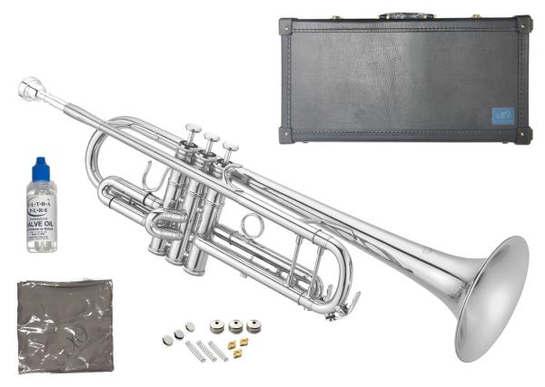 XO ( エックスオー ) 1602S トランペット 銀メッキ シルバー イエローブラス 管楽器 B♭ Trumpet silver　北海道 沖縄 離島不可