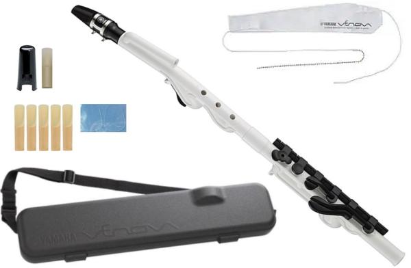 YAMAHA ヤマハ YVS-120 アルト ヴェノーヴァ ホワイト プラスチック 管楽器 アルトサックス Alto Venova ヴェノーバ セット I　北海道 沖縄 離島不可