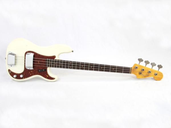 Fender Custom Shop  1963 Precision Bass Journeyman Relic Aged Olympic White フェンダー カスタムショップ プレシジョン・ベース KH