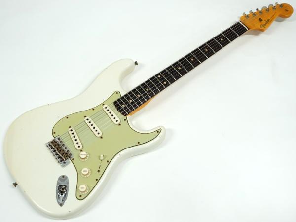 Fender Custom Shop Limited 62/63 Stratocaster Journeyman Relic  Aged Olympic White 