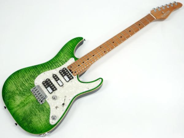 SCHECTER シェクター SD-2-24-AL-VTR-FM Light Green Burst / RM 2204224 日本製 エレキギター SPOT生産品 WO