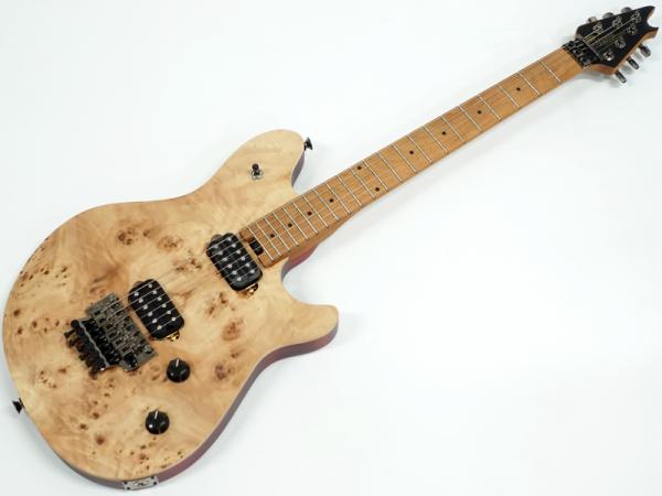 EVH イーブイエイチ Wolfgang Standard Exotic Poplar Burl Top / Baked Maple Fingerboard / Natural
